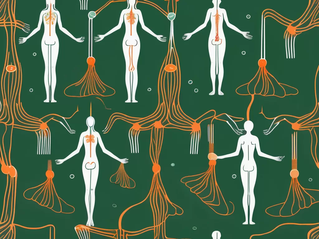 The human nervous system focusing on the vagus nerve