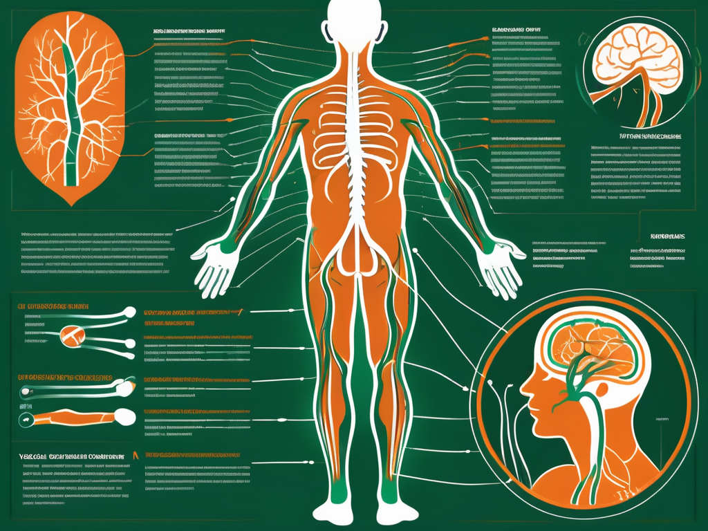 The vagus nerve in the human body with specific emphasis on its connection to various organs