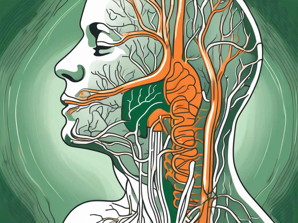 The vagus nerve in relation to the human respiratory system