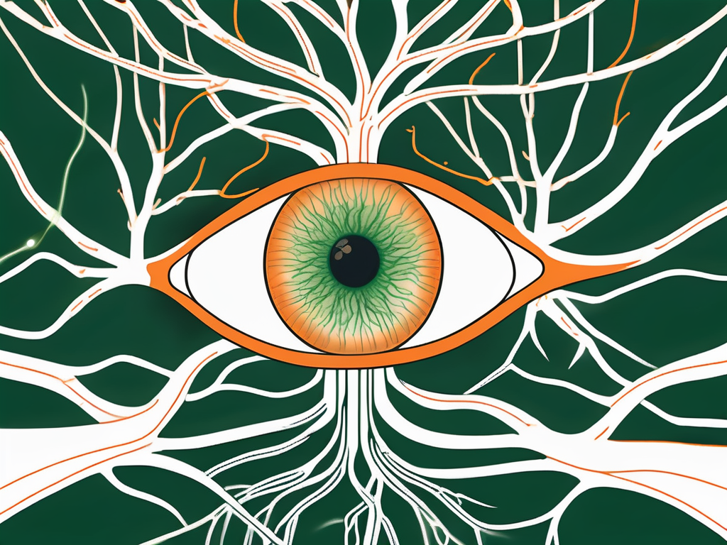 The vagus nerve in relation to the human eye