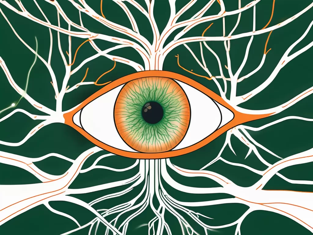 The vagus nerve in relation to the human eye