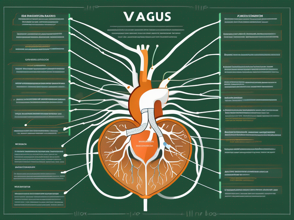 The vagus nerve diagram
