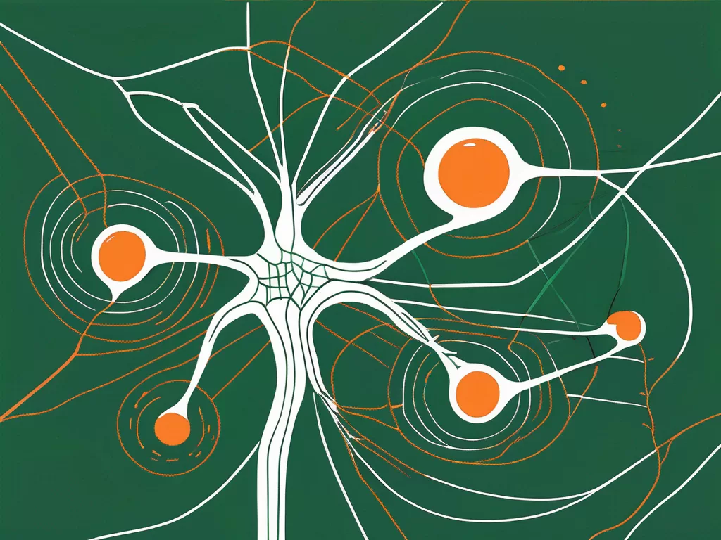 The nervus vagus nuclei interconnected within the human nervous system