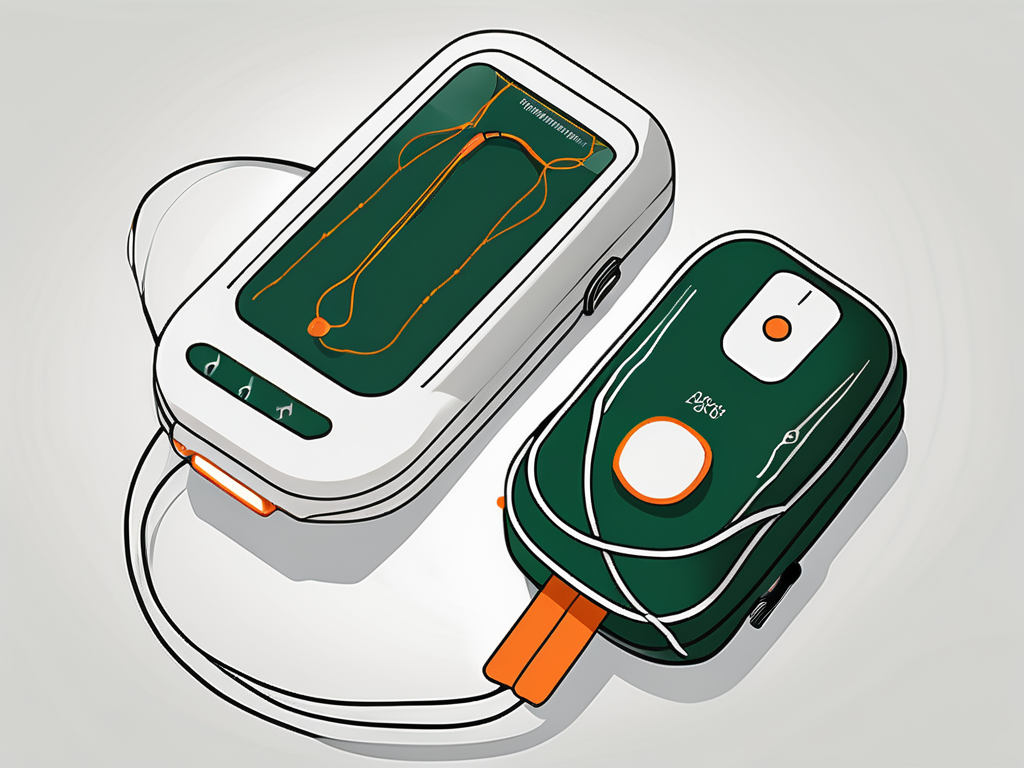 A portable vagus nerve stimulator device