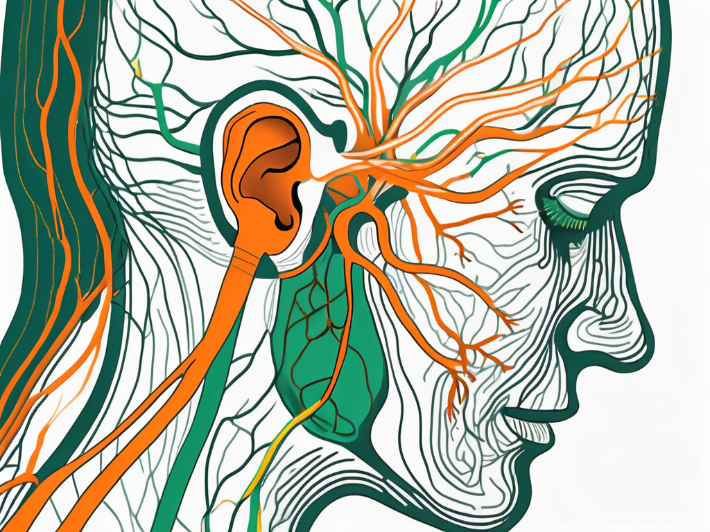 The vagus nerve in relation to the ear