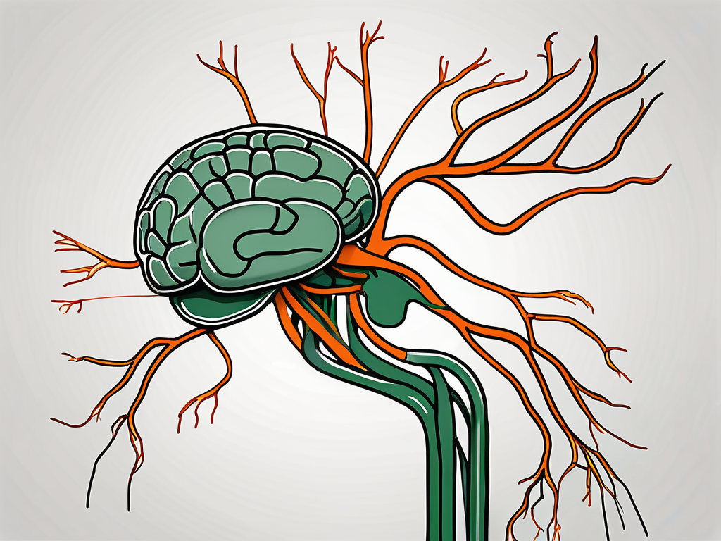 The vagus nerve in relation to the stomach