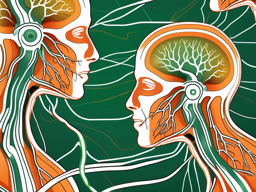 The vagus nerve in the human body