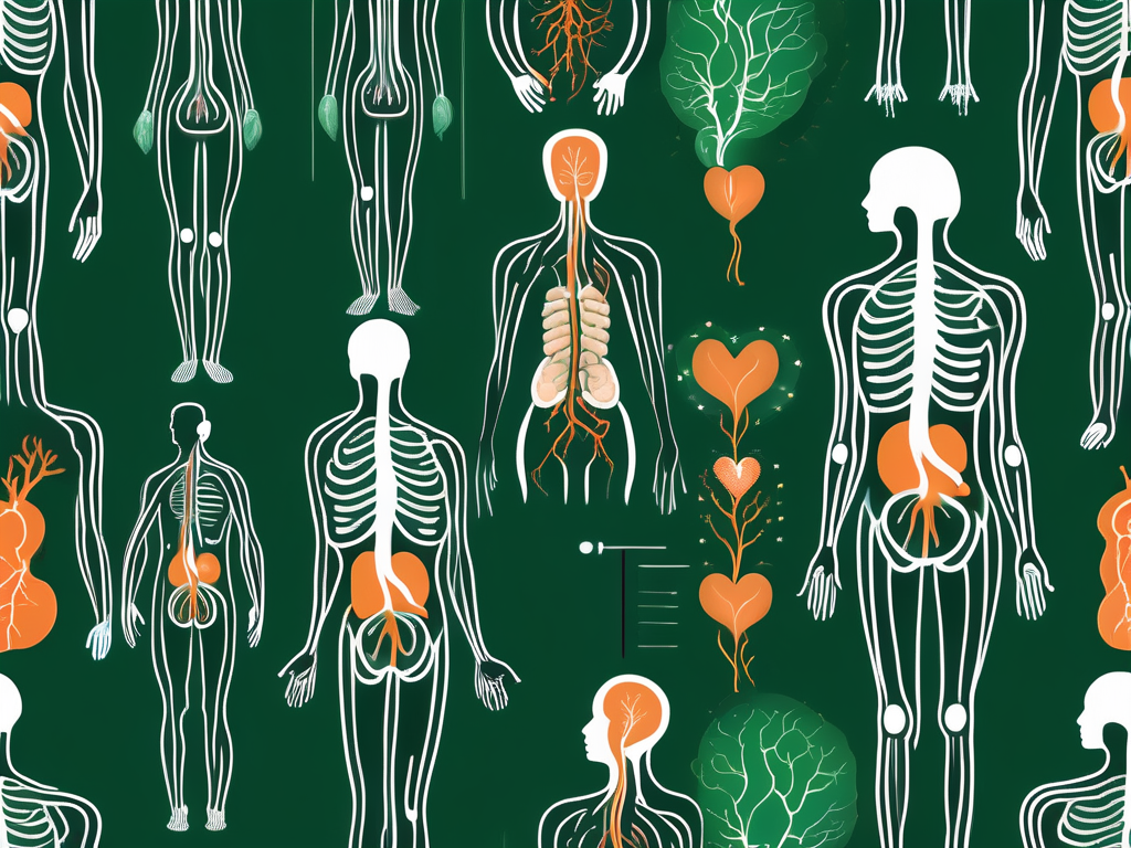The vagus nerve in the human body