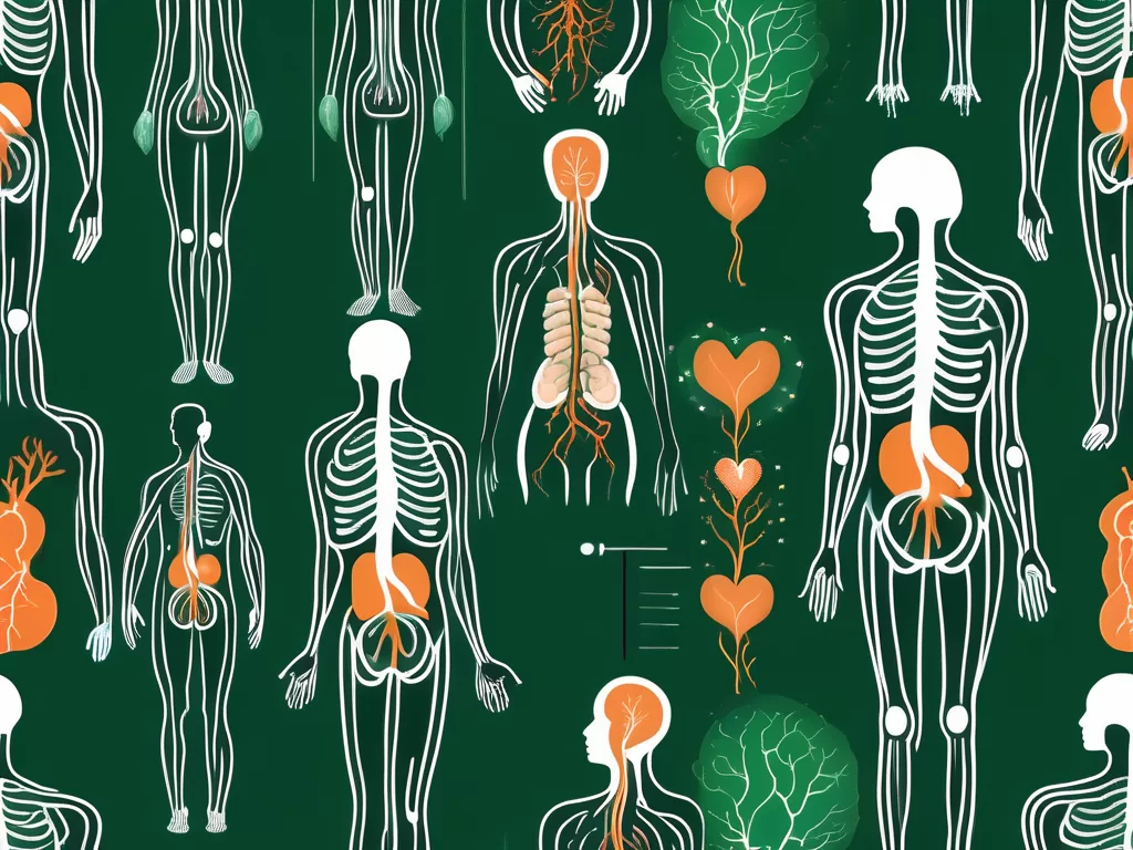 The vagus nerve in the human body
