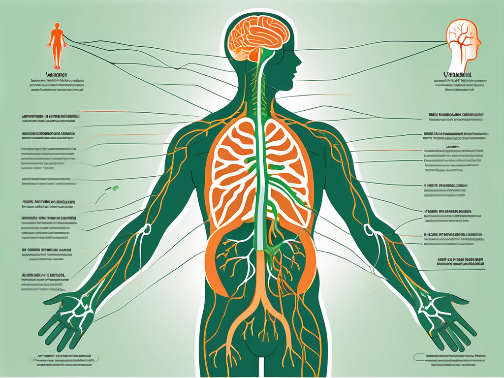 The vagus nerve in its anatomical context within the human body