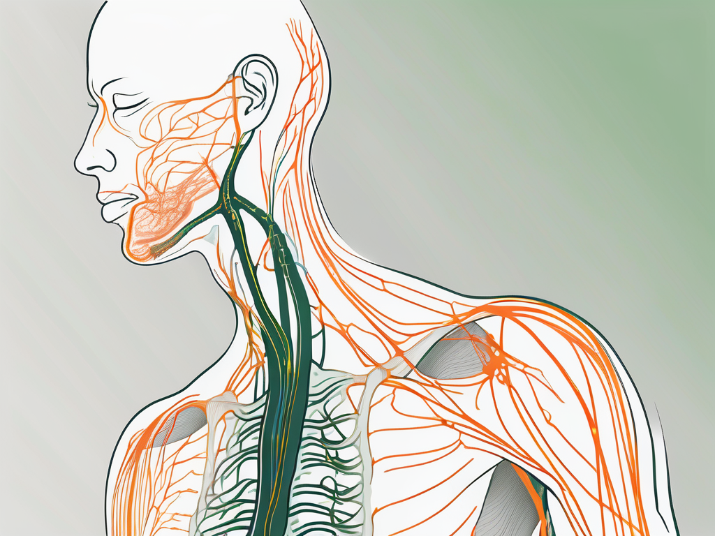 The vagus nerve in relation to the sternocleidomastoid muscle