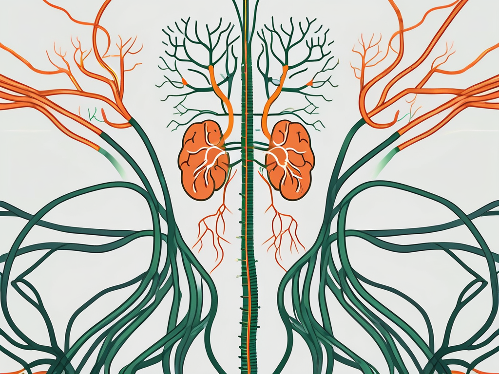 The vagus nerve in the human body