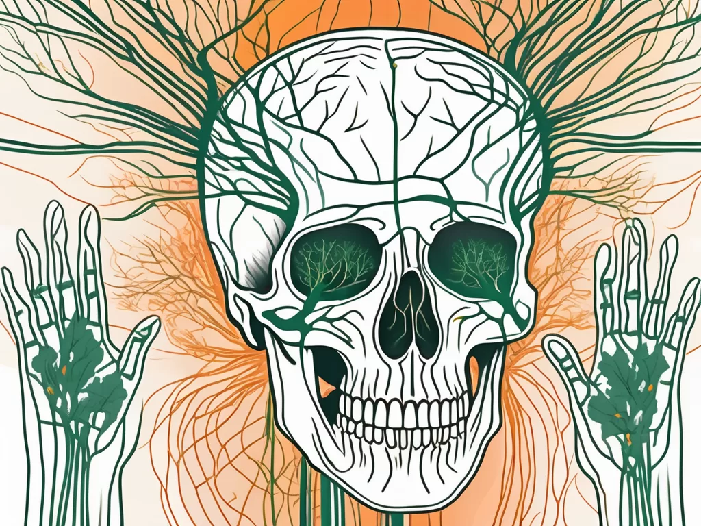 The human nervous system focusing on the vagus nerve