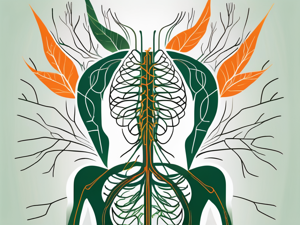 The nervus vagus in the human body