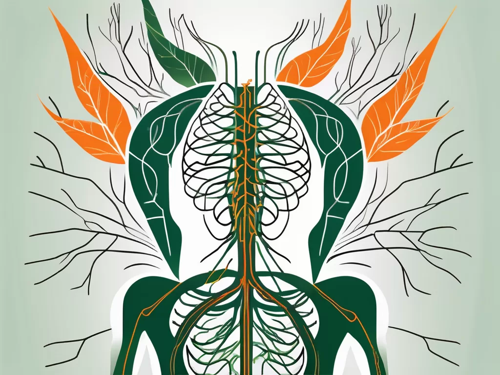 The nervus vagus in the human body