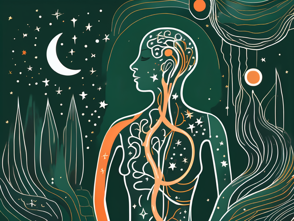 The vagus nerve in the human body