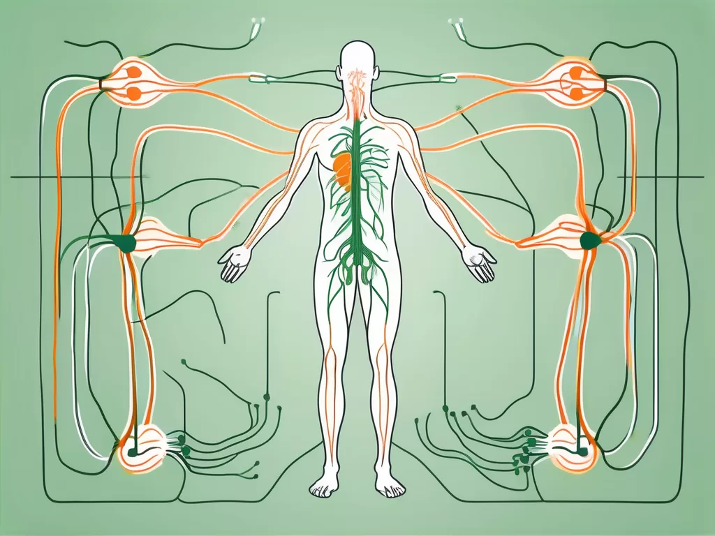 The vagus nerve in the human body