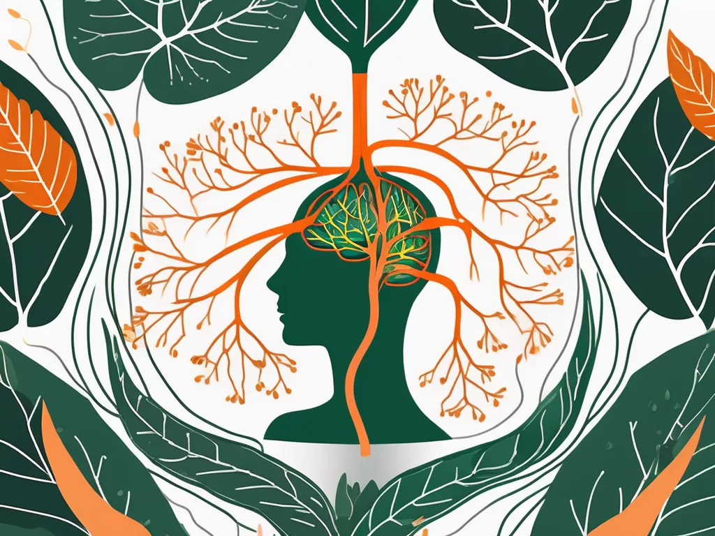 The human nervous system focusing on the vagus nerve