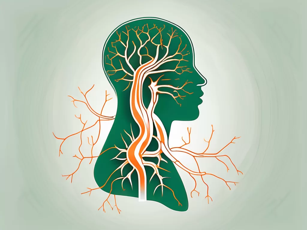 A symbolic key intertwined with the anatomical representation of the vagus nerve