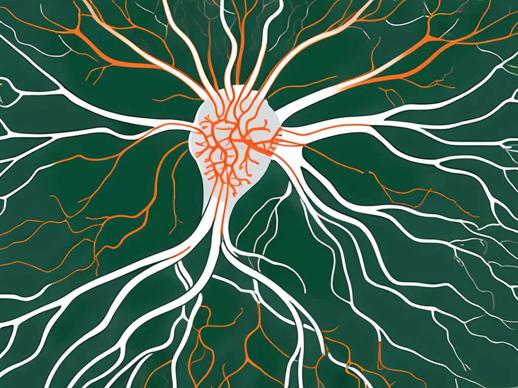 The vagus nerve as a complex network extending from the brain