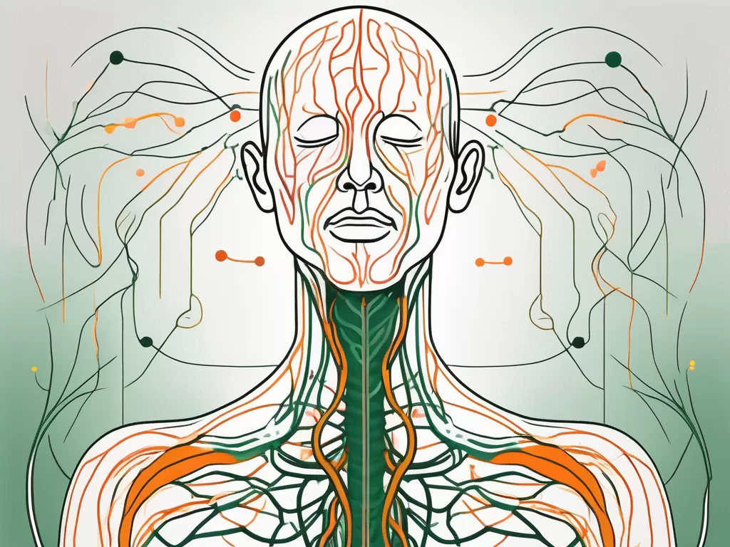 The vagus nerve in the human body