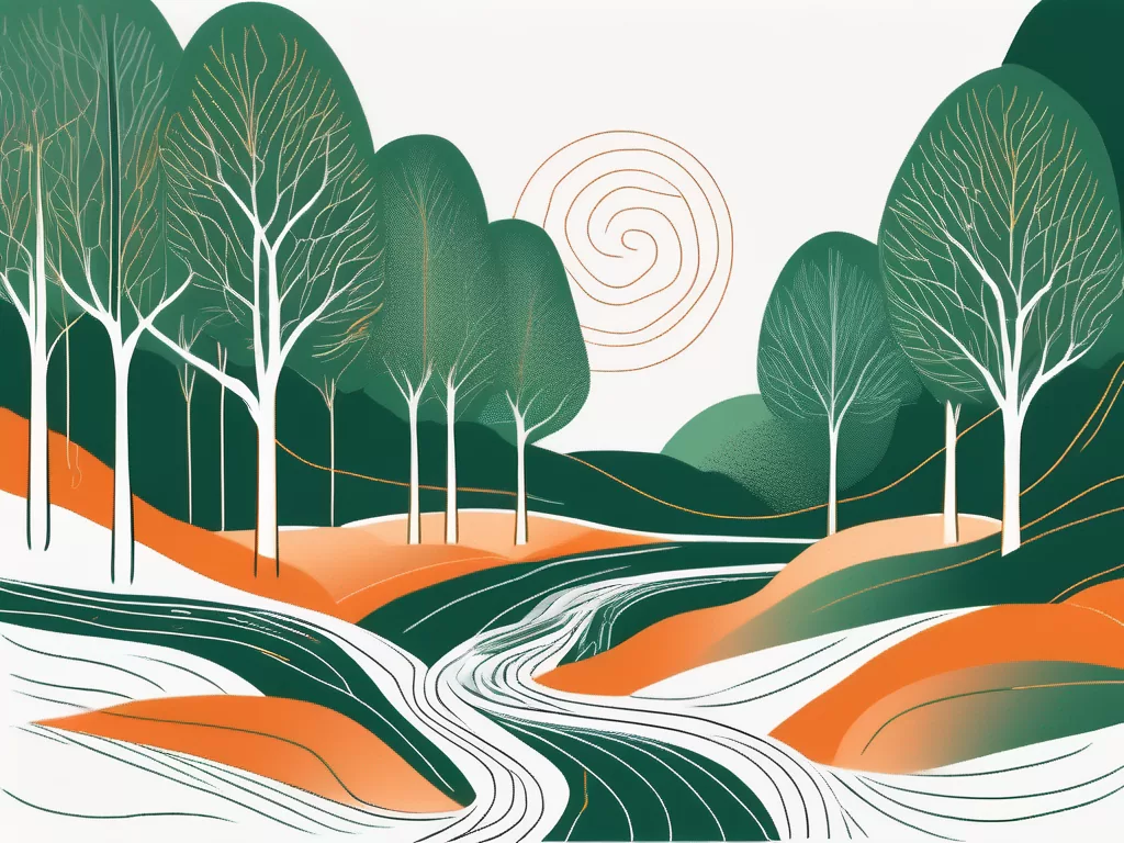 A serene landscape